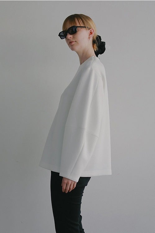 CURVED SLEEVES TOPS