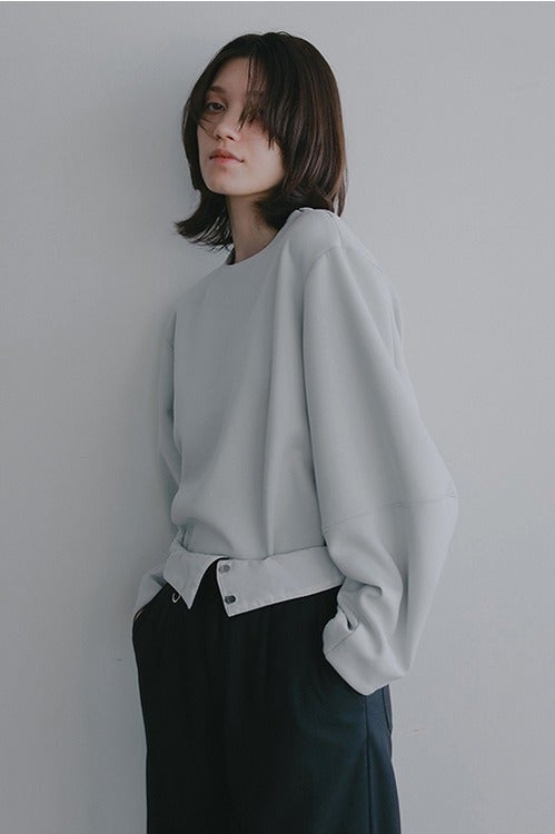 CURVED SLEEVES TOPS