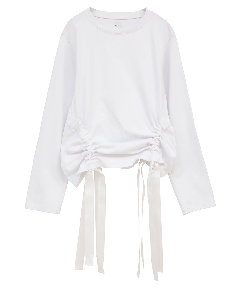 SIDE RIBBON CUT TOPS｜TOPS(トップス)｜MANOF OFFICIAL ONLINE STORE