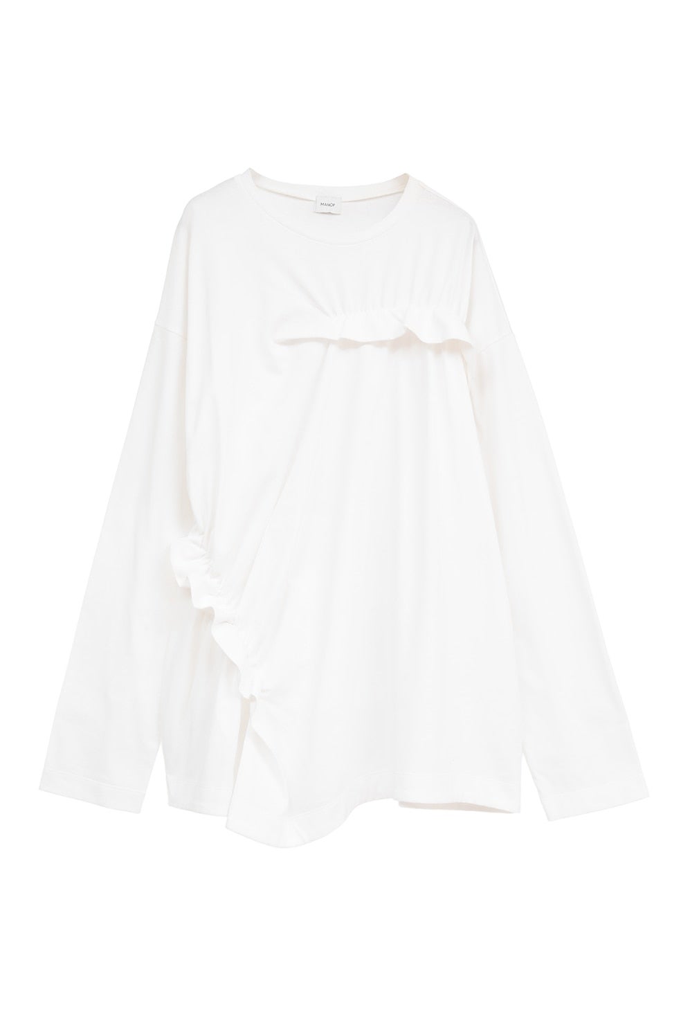 FRILLED LONG T-SHIRT｜TOPS(トップス)｜MANOF OFFICIAL ONLINE STORE