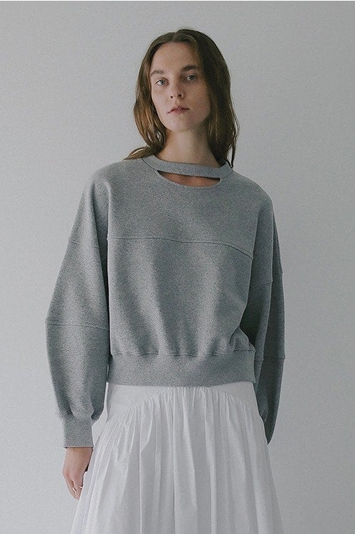 MOON SLIT SWEAT TOPS