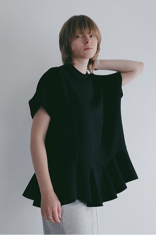 FRILL DOLMAN LOOSE TOPS