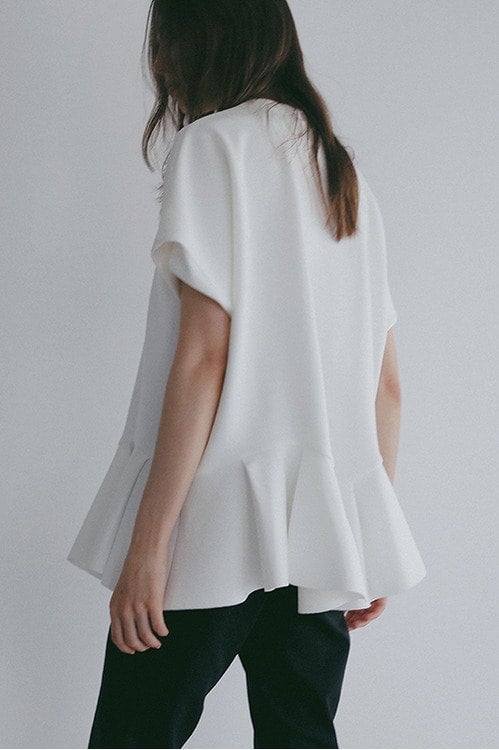FRILL DOLMAN LOOSE TOPS