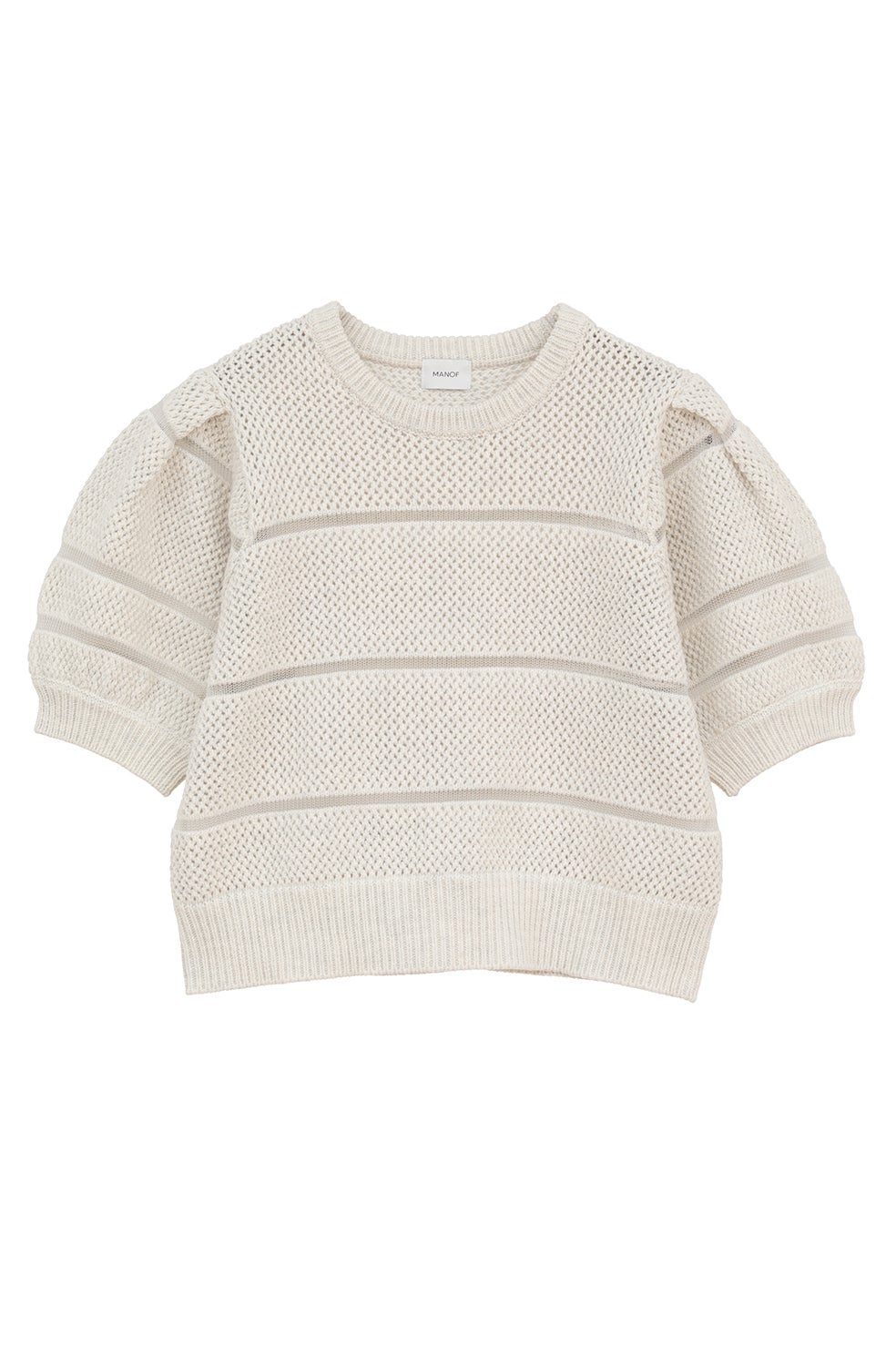 OPENWORK KNIT SHORT TOPS｜TOPS(トップス)｜MANOF OFFICIAL ONLINE STORE