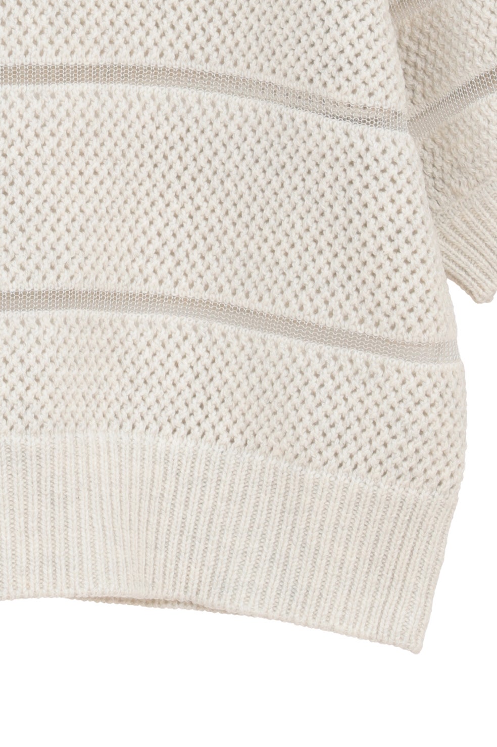 OPENWORK KNIT SHORT TOPS｜TOPS(トップス)｜MANOF OFFICIAL ONLINE STORE