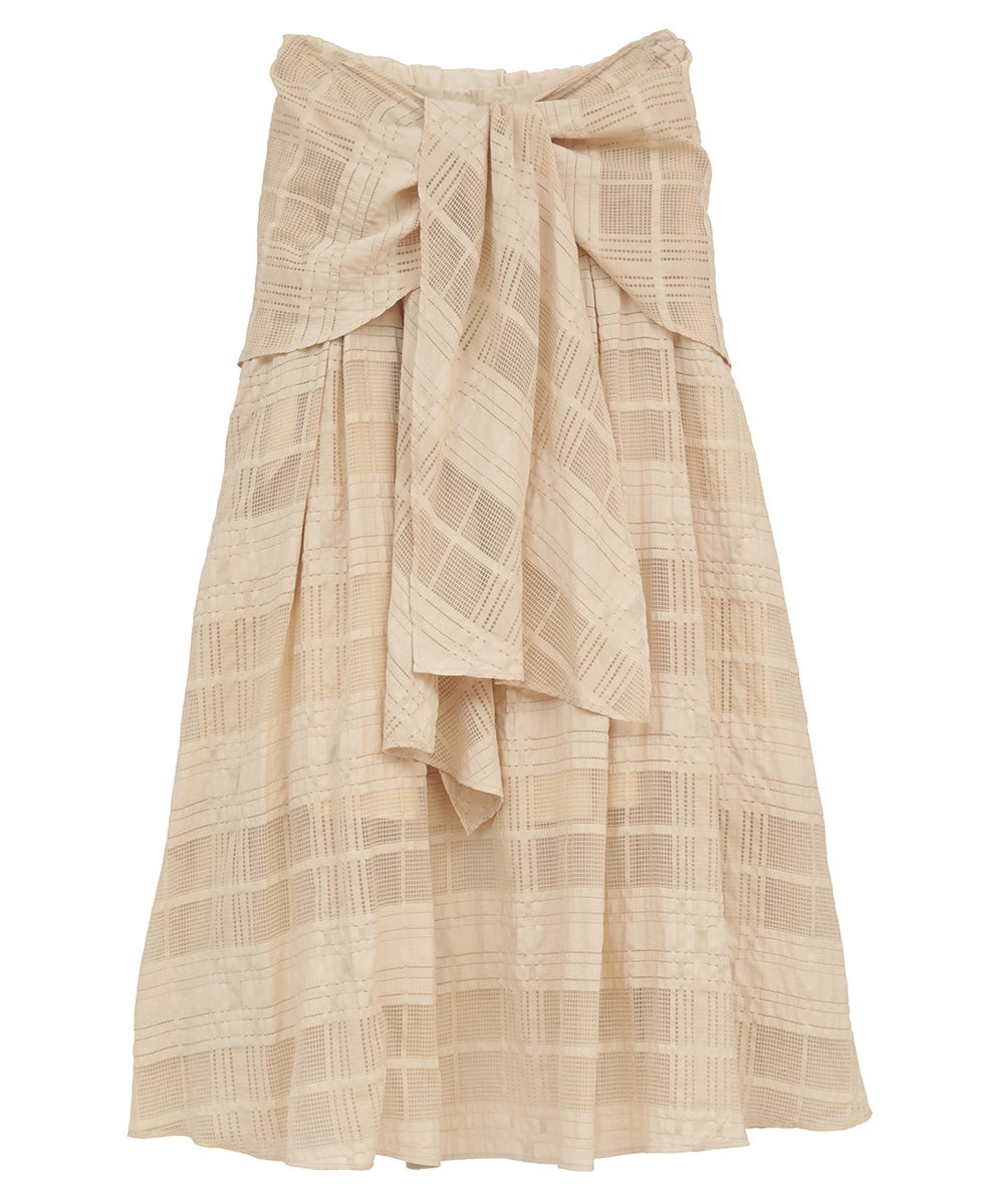 スカート Noble Check Flare Skirt andwang SHEER CHECK FLARE SKIRT｜SKIRT / PANTS(スカート/パンツ)｜MANOF