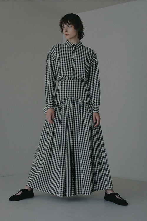 HIGH WAIST TIERED SKIRT