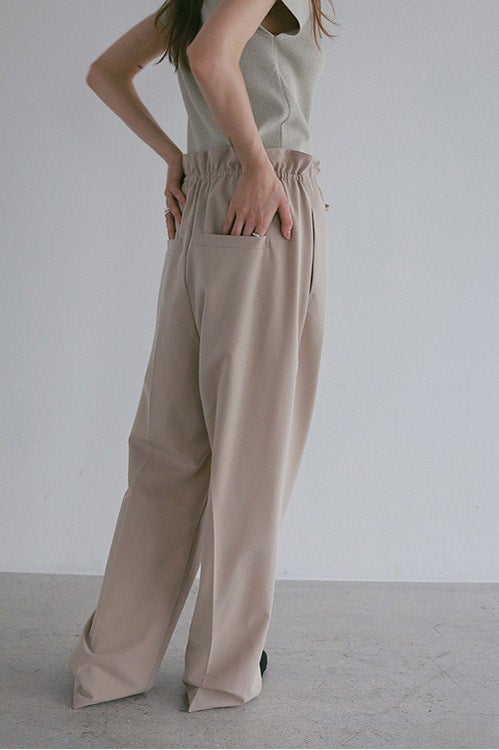 WAIST GATHER PANTS