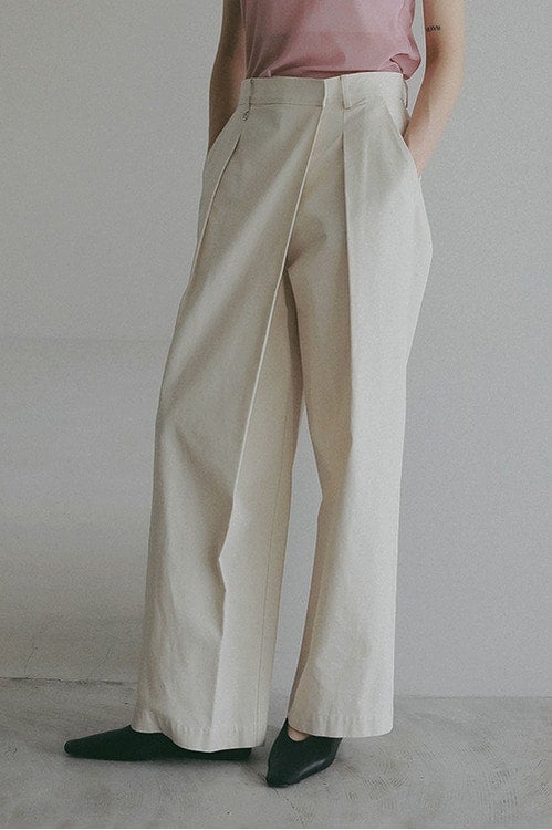 WRAP WIDE PANTS