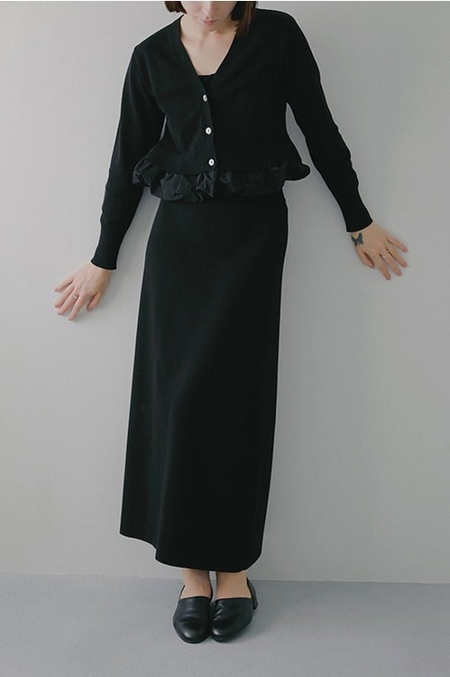 V NECK KNIT SET UP