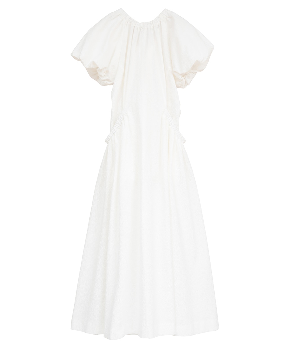 GATHER POCKET RIBBON ONE PIECE｜DRESS(ドレス)｜MANOF OFFICIAL