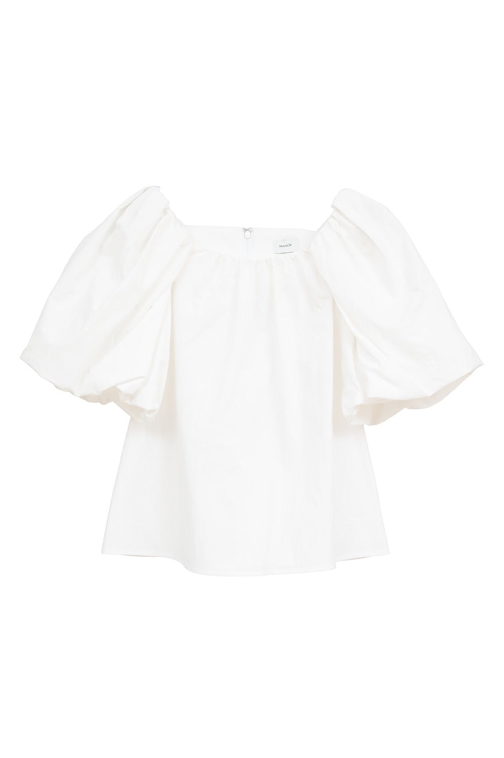 MANOF BALLOON SLEEVE BLOUSE ブラック M BALLOON SLEEVE BLOUSE｜TOPS(トップス)｜MANOF OFFICIAL ONLINE STORE