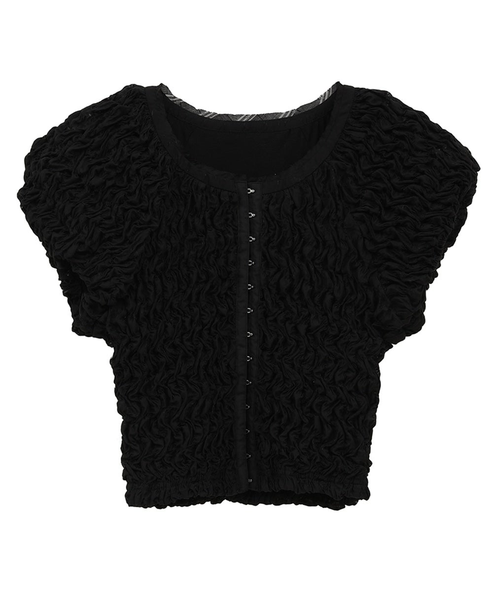 SHIRRING PUFF TOPS