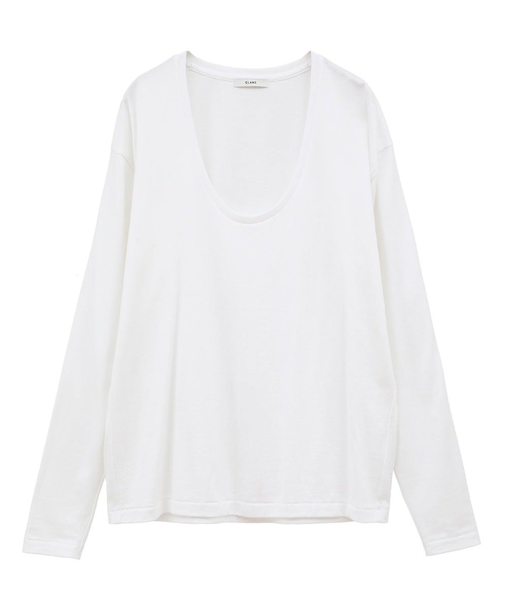 DEEP U NECK TOPS