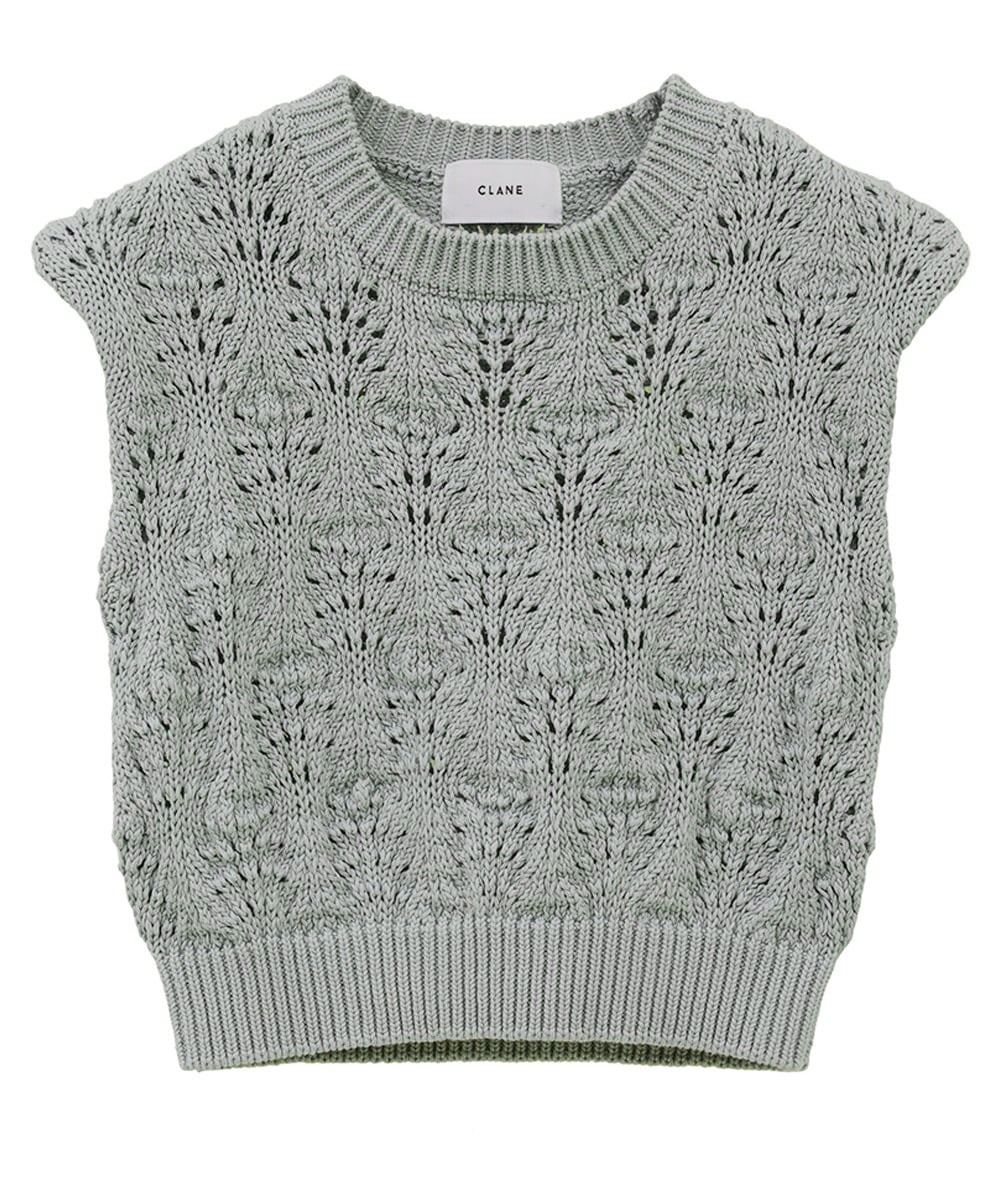 CROCHET SHORT KNIT TOPS