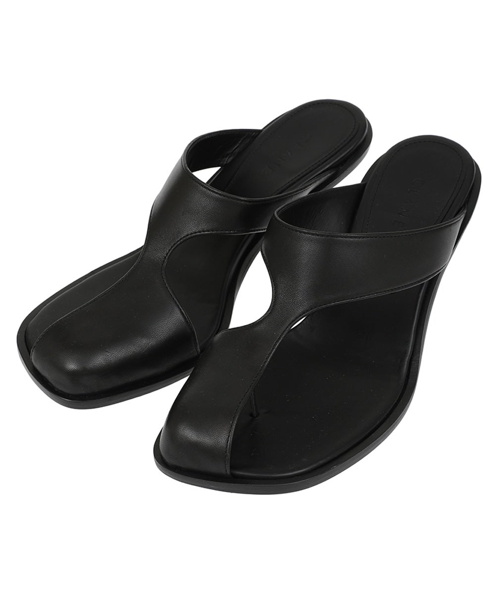 CURVED DESIGN SANDALS