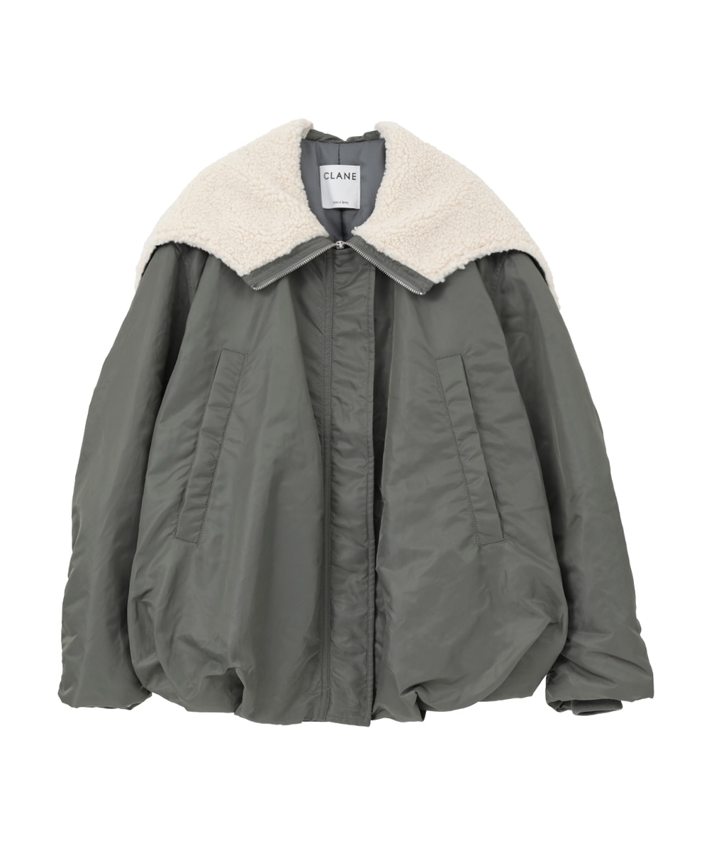 KIM YOU JUNG×CLANE BALLOON DESIGN HOODED N3B｜클라네(CLANE