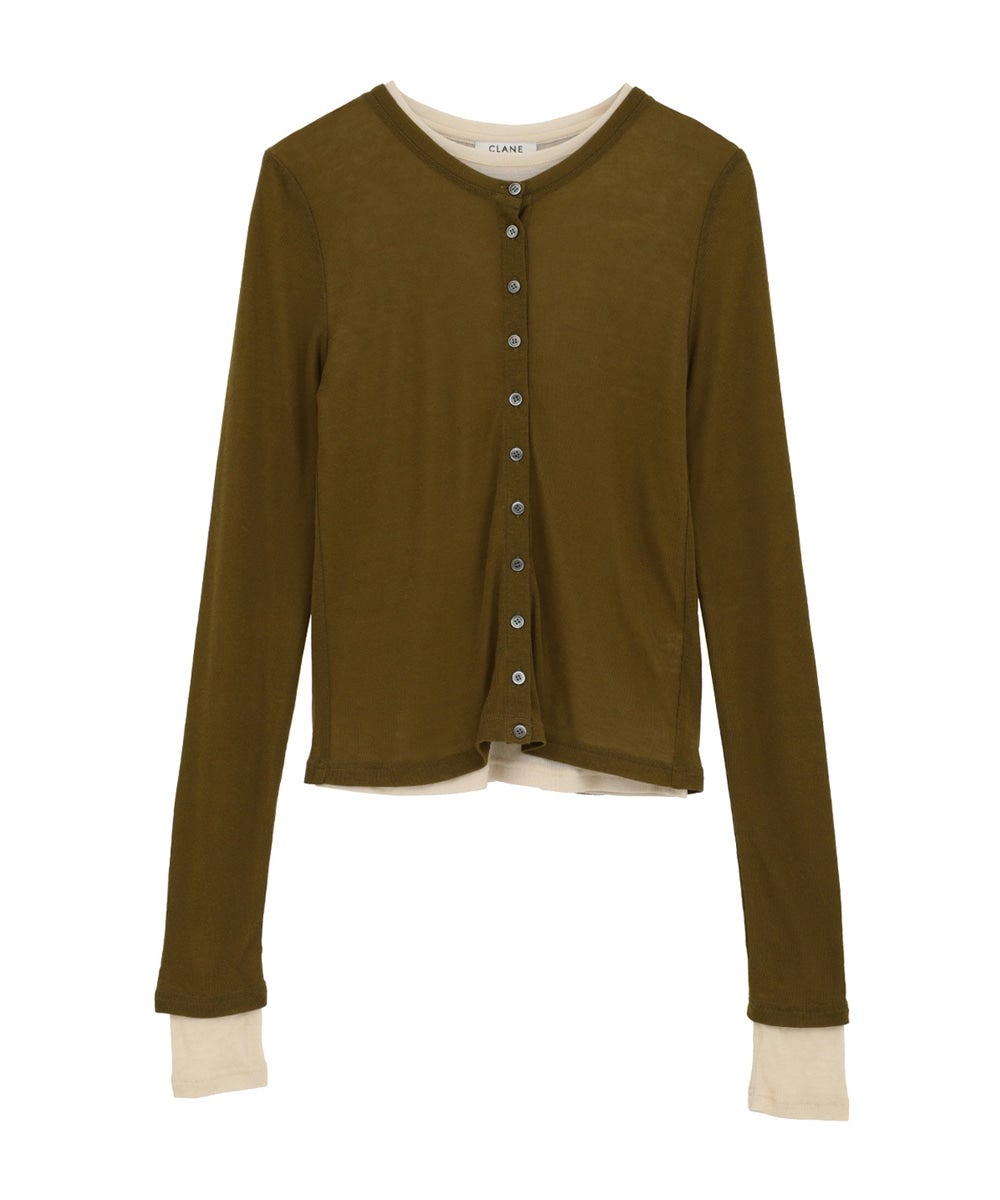 SOFT SHEER LAYERED TOPS｜클라네(CLANE) 공식 온라인 스토어