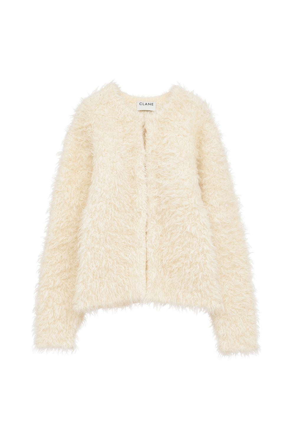 SHAGGY COMPACT KNIT CARDIGAN｜클라네(CLANE) 공식 온라인 스토어