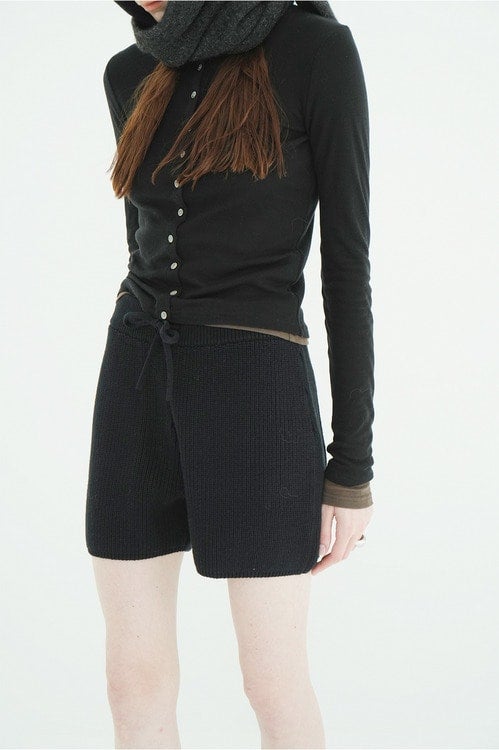 KNIT SHORT PANTS