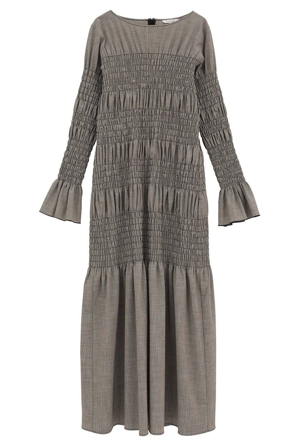 SHIRRING LONG ONEPIECE｜클라네(CLANE) 공식 온라인 스토어