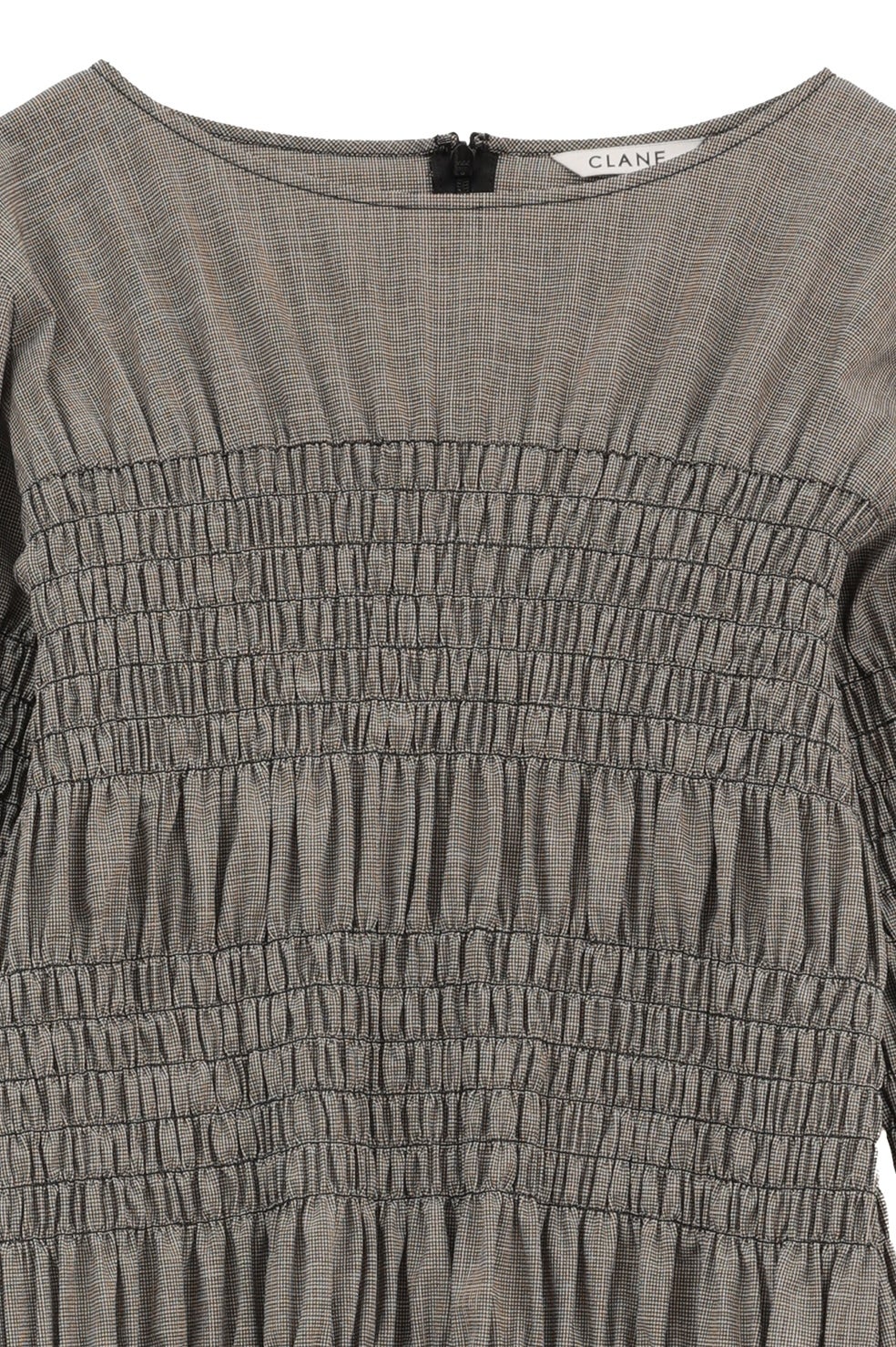 SHIRRING LONG ONEPIECE｜클라네(CLANE) 공식 온라인 스토어