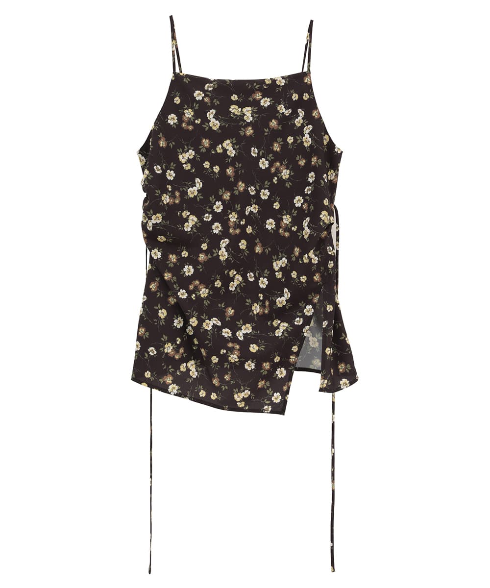 MABEL FLOWER DRAPE CAMI TOPS