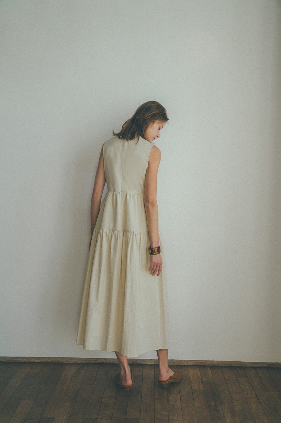 はこぽす対応商品 クラネ Clane Piece One Tiered Solid ロングワンピース Www Solidarite Numerique Fr