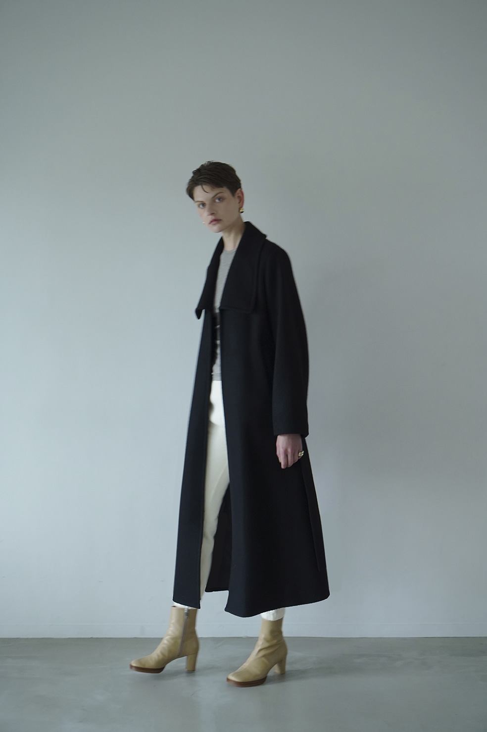 LADY MAXI GOWN COAT｜OUTER(アウター)｜CLANE OFFICIAL ONLINE STORE