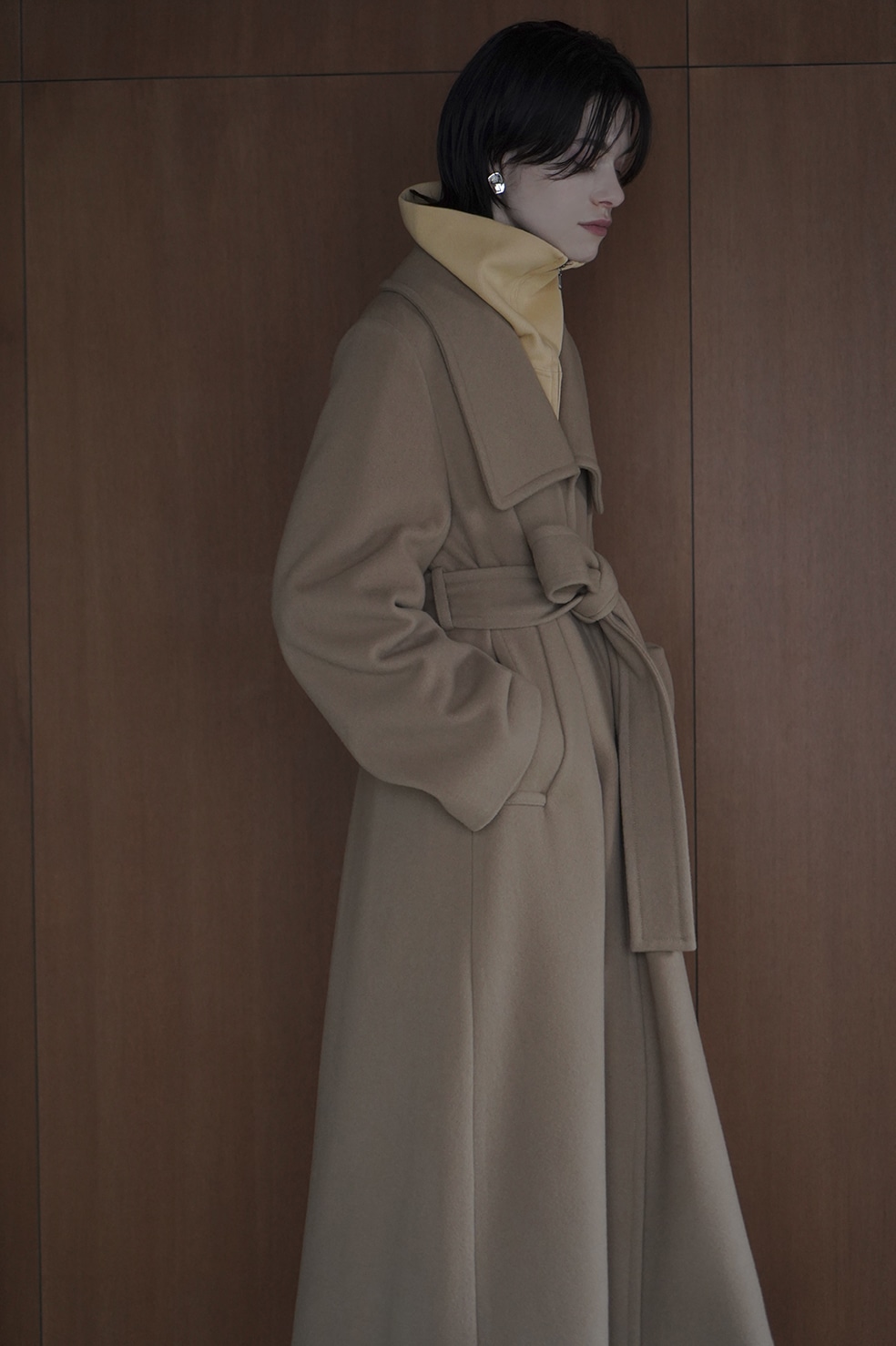 CLANE LADY MAXI GOWN COAT クラネ 23aw 1サイズ www.busbycabinets.com