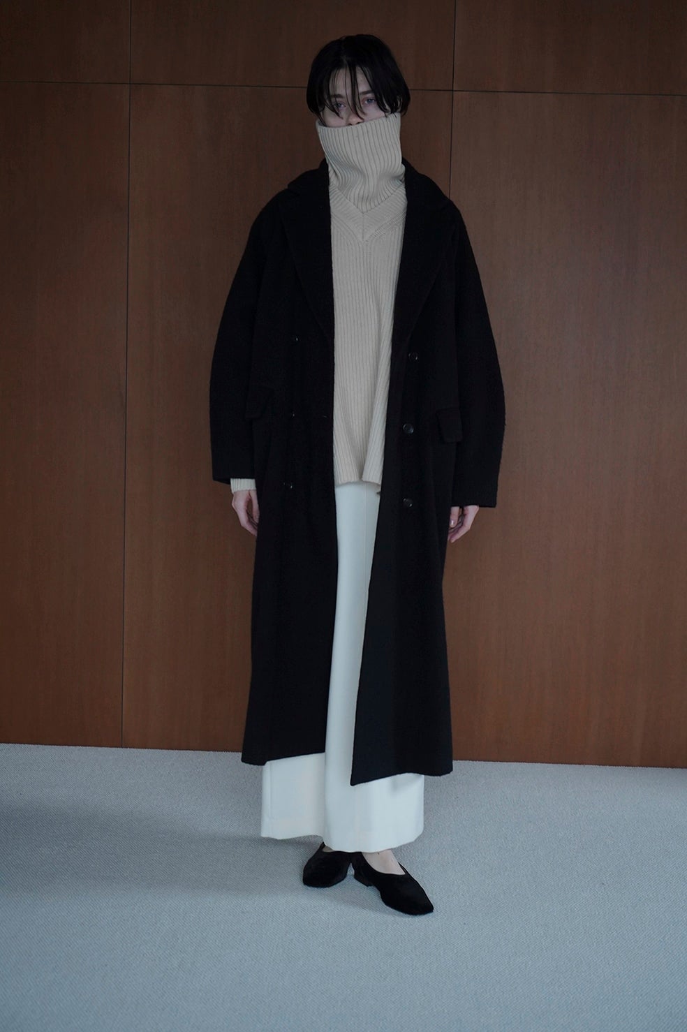 DOUBLE WOOL LONG COAT｜OUTER(アウター 