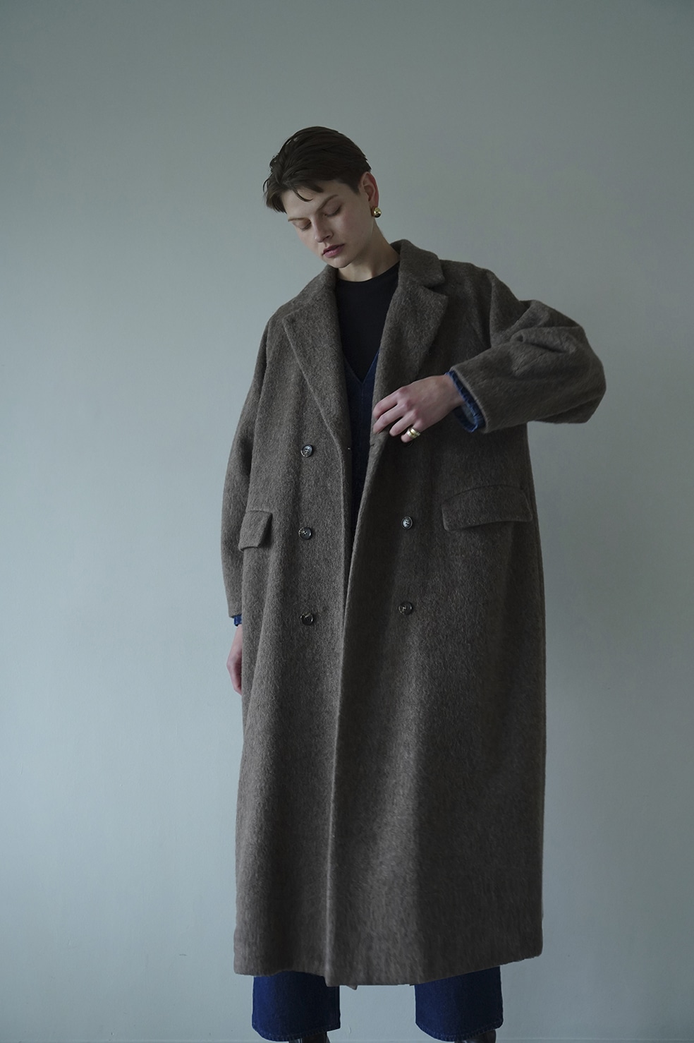 DOUBLE WOOL LONG COAT｜OUTER(アウター)｜CLANE 