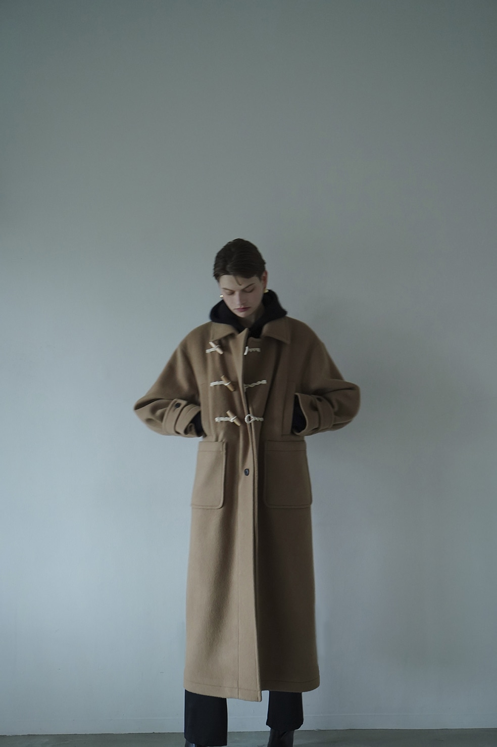 CLANE OVER MAXI DUFFLE COAT-