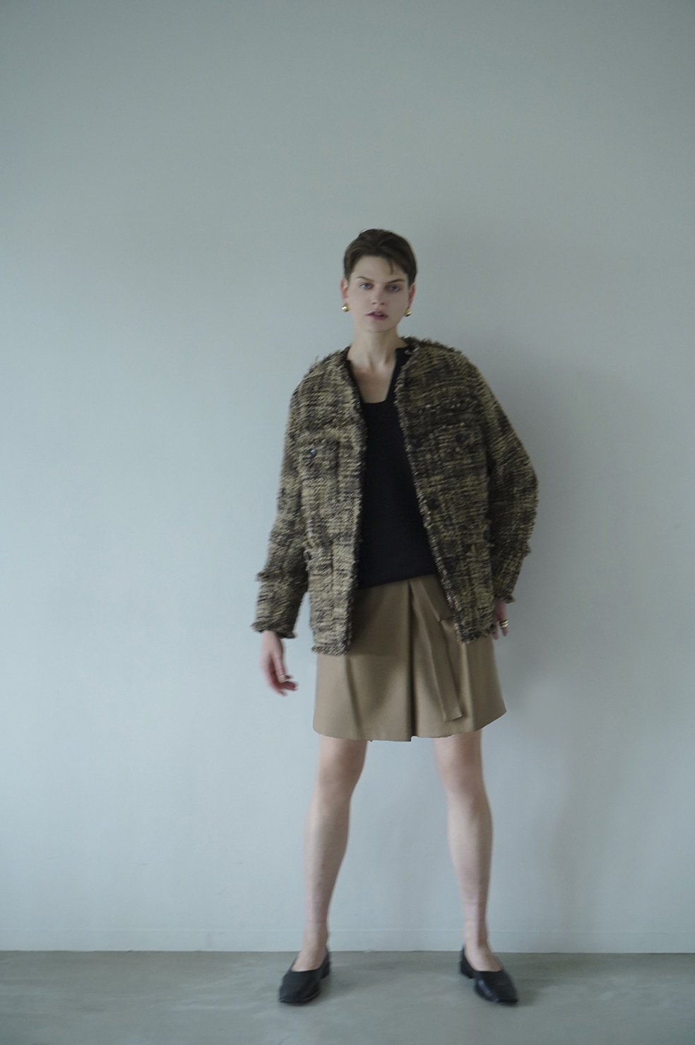 NO COLOR TWEED JACKET｜OUTER(アウター)｜CLANE OFFICIAL ONLINE STORE