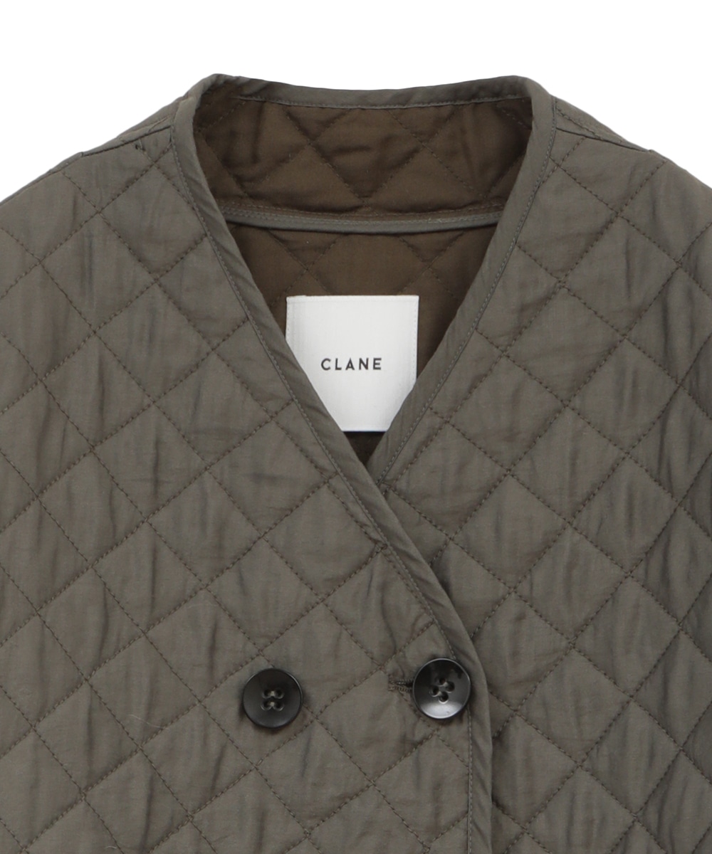 QUILTING NO COLLAR JACKET｜OUTER(アウター)｜CLANE OFFICIAL ONLINE 