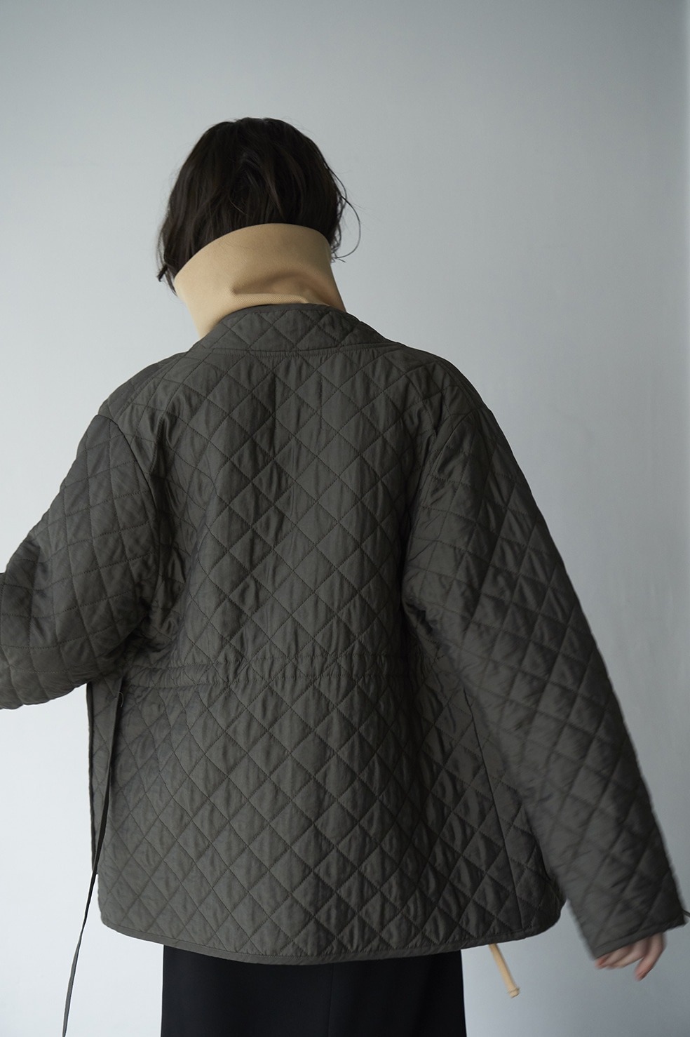 ノーカラージャケット CLANE QUILTING NO COLOR JACKET