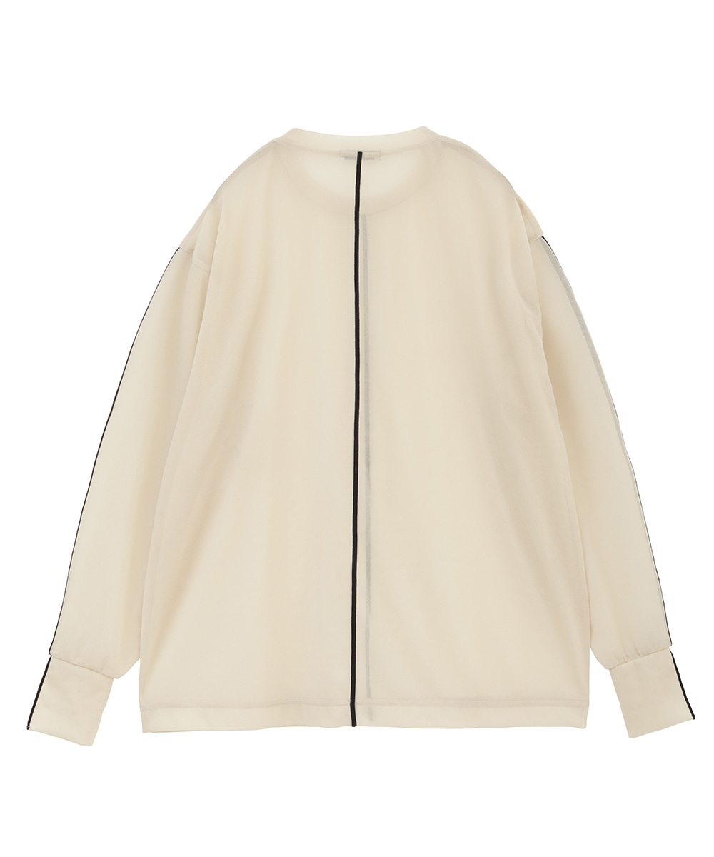 LINE SHEER L/S TOPS|TOPS(トップス)|CLANE OFFICIAL ONLINE STORE