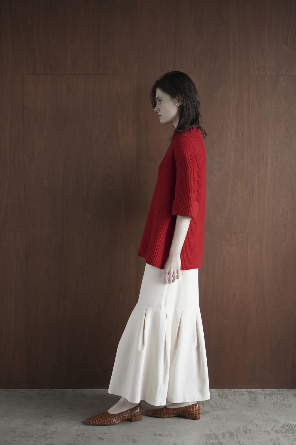 クラネ 22AW TUCK HEM VOLUME SKIRT スカート 0 www.krzysztofbialy.com