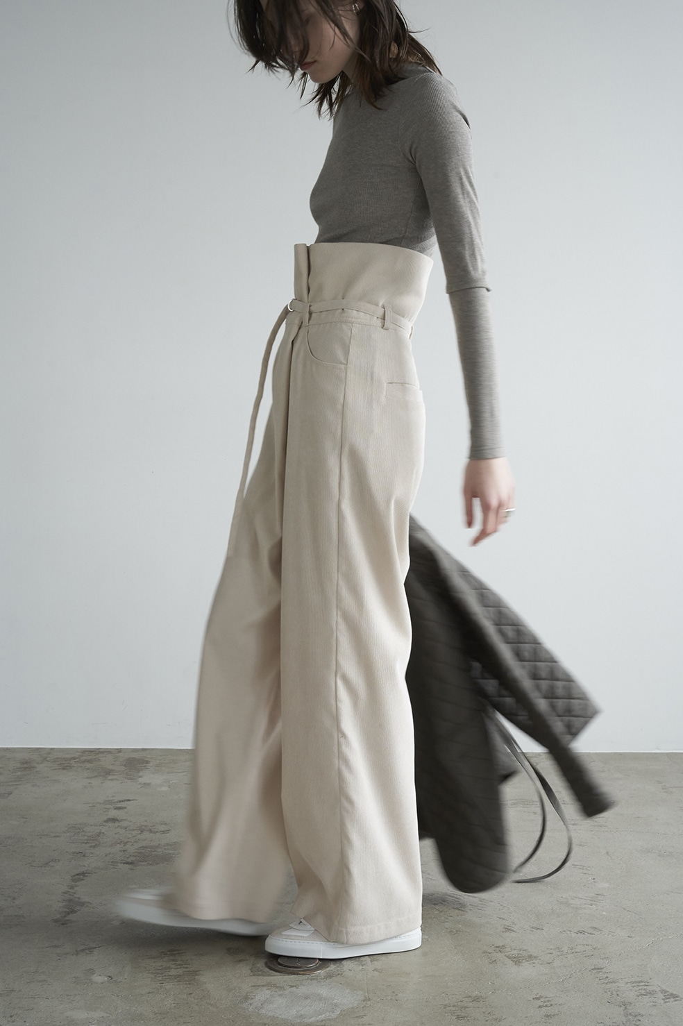 WAIST BELT CORDUROY PANTS｜SKIRT/PANTS(スカート/パンツ)｜CLANE