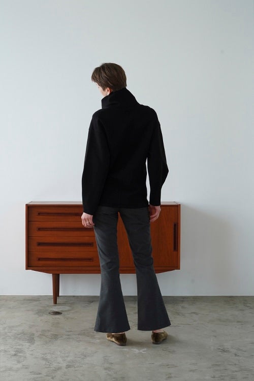 TWILL BELL BOTTOM PANTS