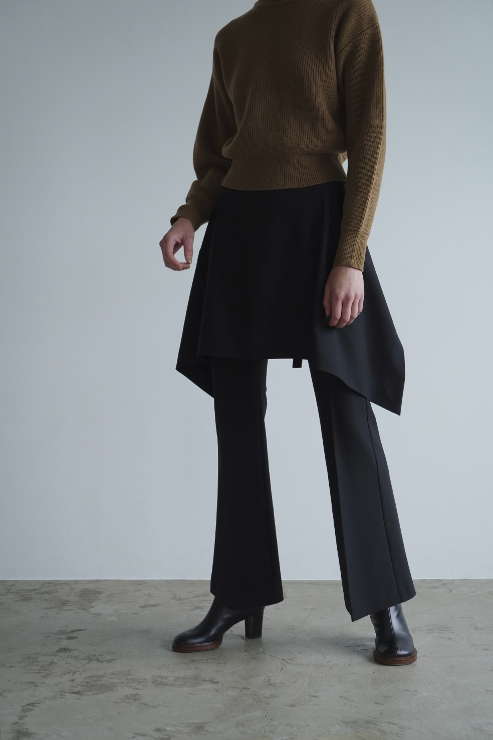 ROLL SKIRT LAYERD PANTS｜SKIRT/PANTS(スカート/パンツ)｜CLANE