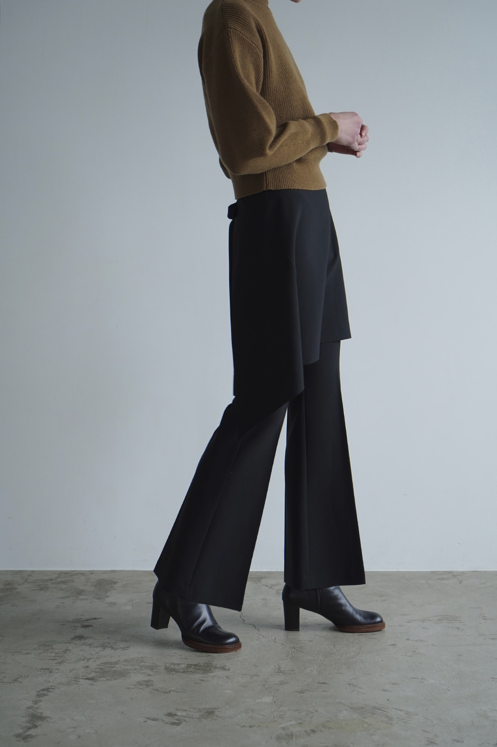 ROLL SKIRT LAYERD PANTS｜SKIRT/PANTS(スカート/パンツ)｜CLANE