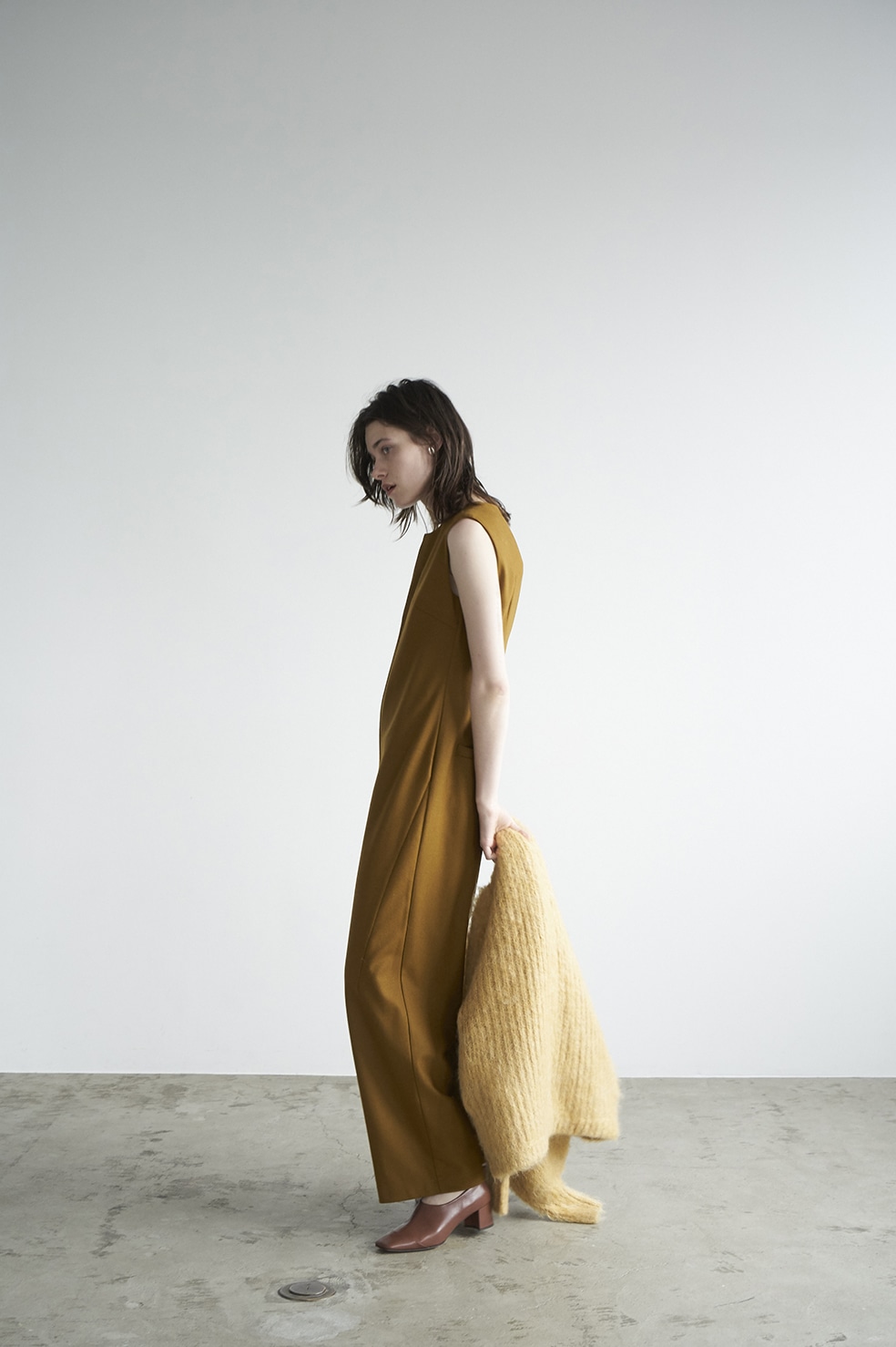 WOOL N/S ALL IN ONE｜DRESS(ドレス)｜CLANE OFFICIAL ONLINE STORE
