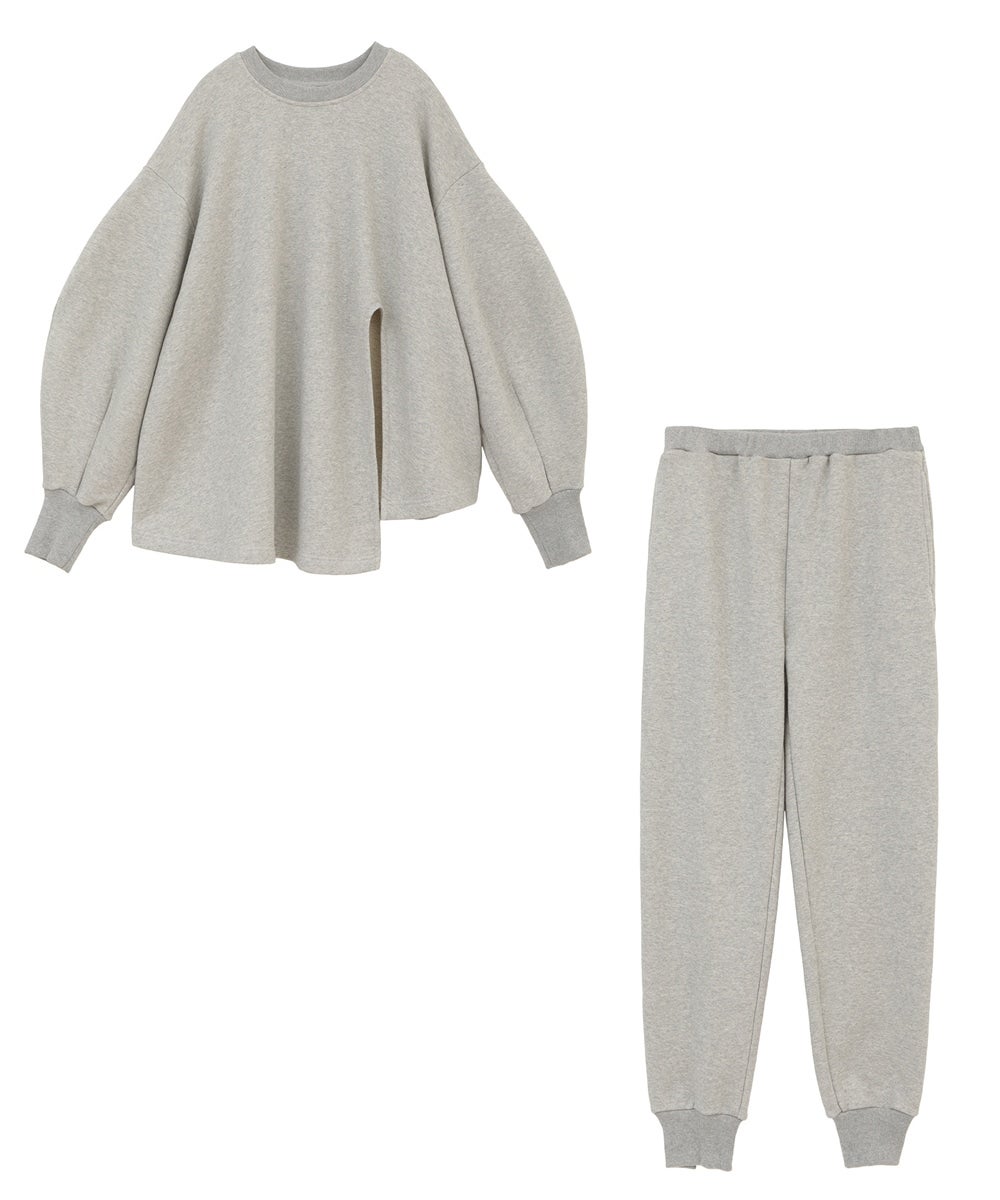 BULKY SLIT SET UP|DRESS(ドレス)|CLANE OFFICIAL ONLINE STORE 長期保証 CLANE BULKY SLIT SET UP アイボリー 2 トレーナー/スウェット