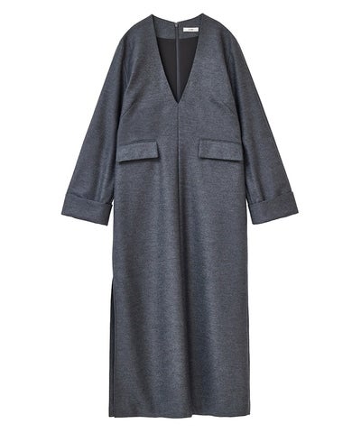 V NECK STRAIGHT LINE ONE PIECE｜DRESS(ドレス)｜CLANE OFFICIAL