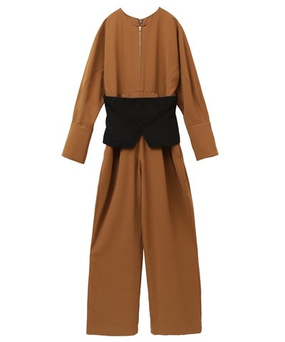 WOOL BUSTIER ALL IN ONE｜DRESS(ドレス)｜CLANE OFFICIAL ONLINE STORE