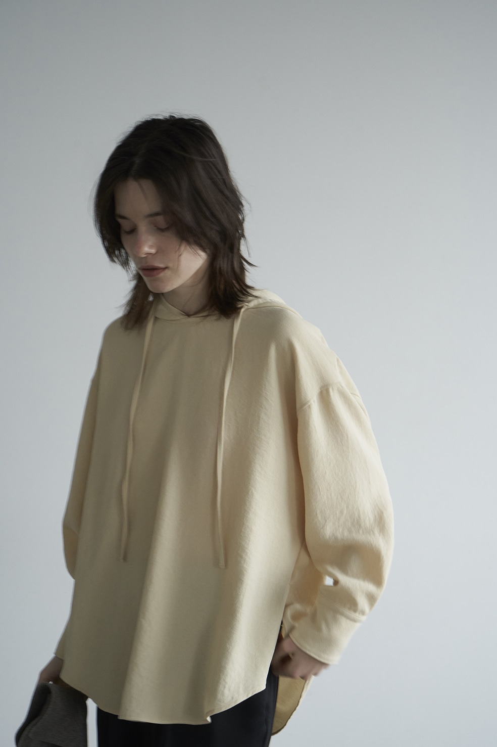 SALE／79%OFF】 clane LOOSE HOODIE アイボリー 1 comunidadaledar.org