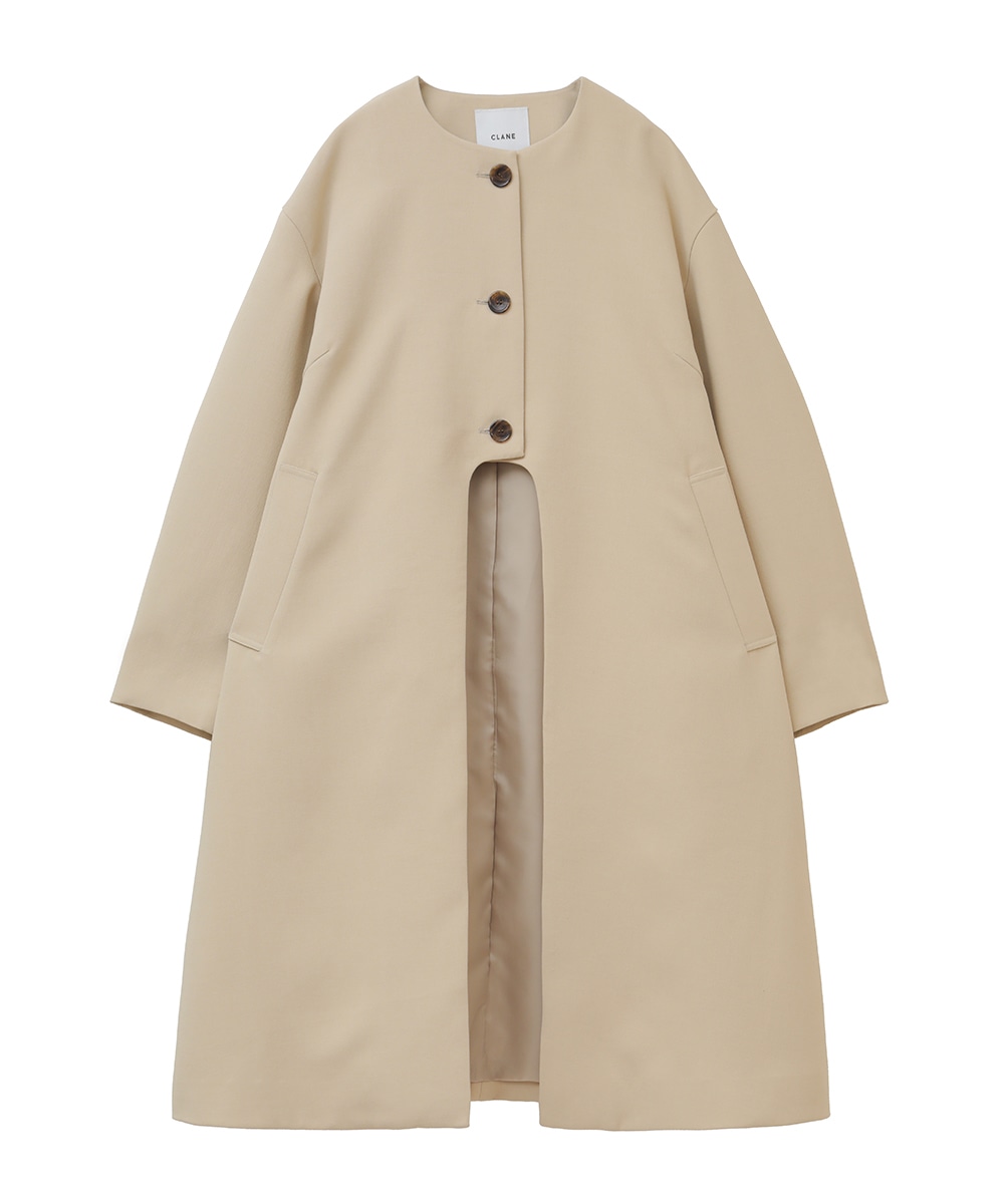 ARCH CUT FLARE COAT｜OUTER(アウター)｜CLANE OFFICIAL 