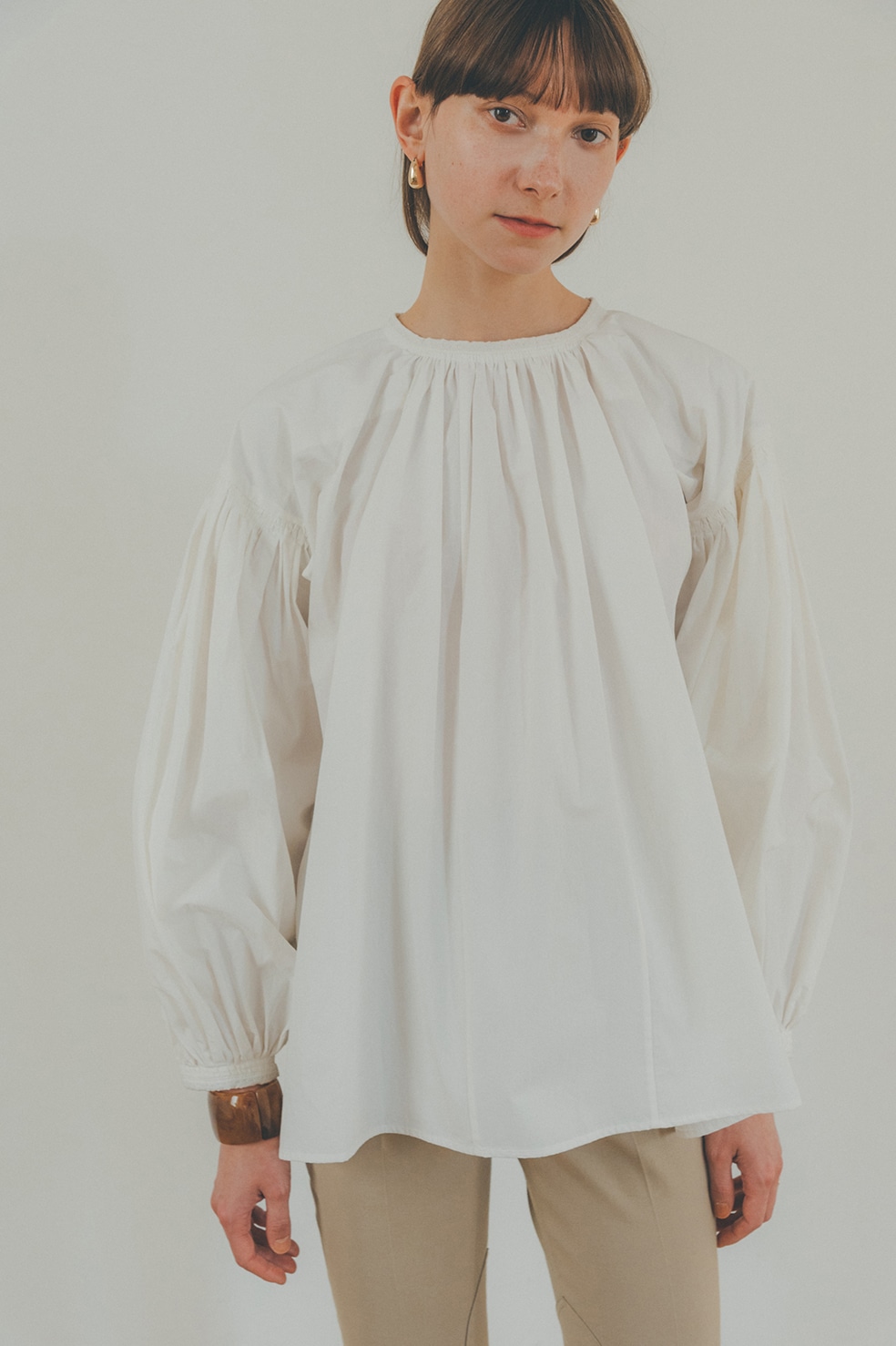 VOLUME PUFF SMOCK TOPS｜22SS PRE SALE()｜CLANE OFFICIAL ONLINE STORE