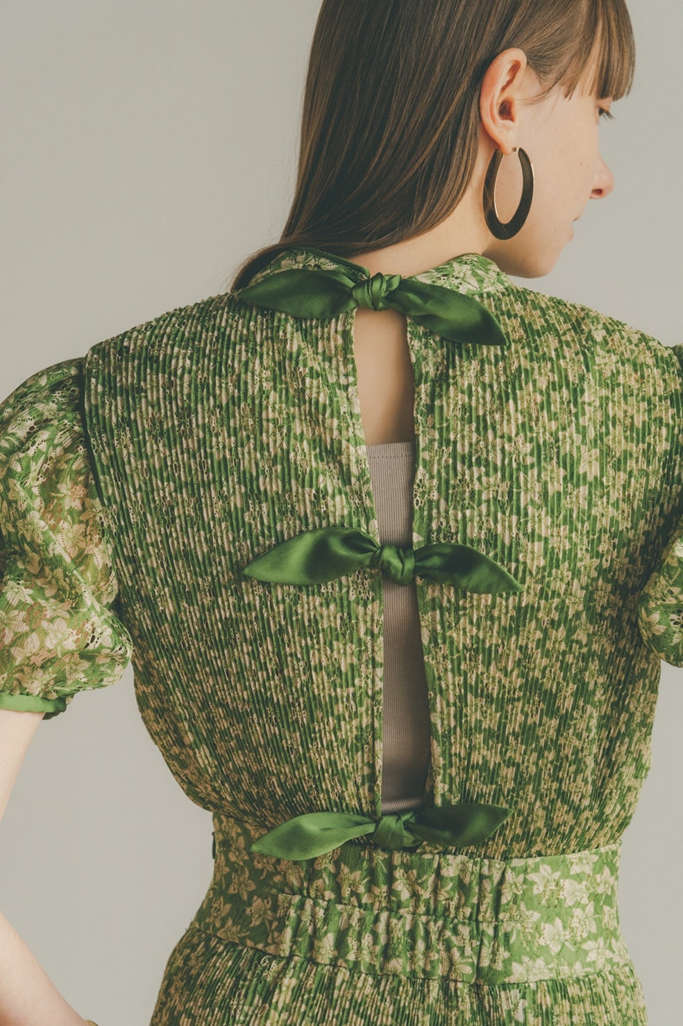 PLEATS FLORET TOPS|22SS SALE()|CLANE OFFICIAL ONLINE STORE